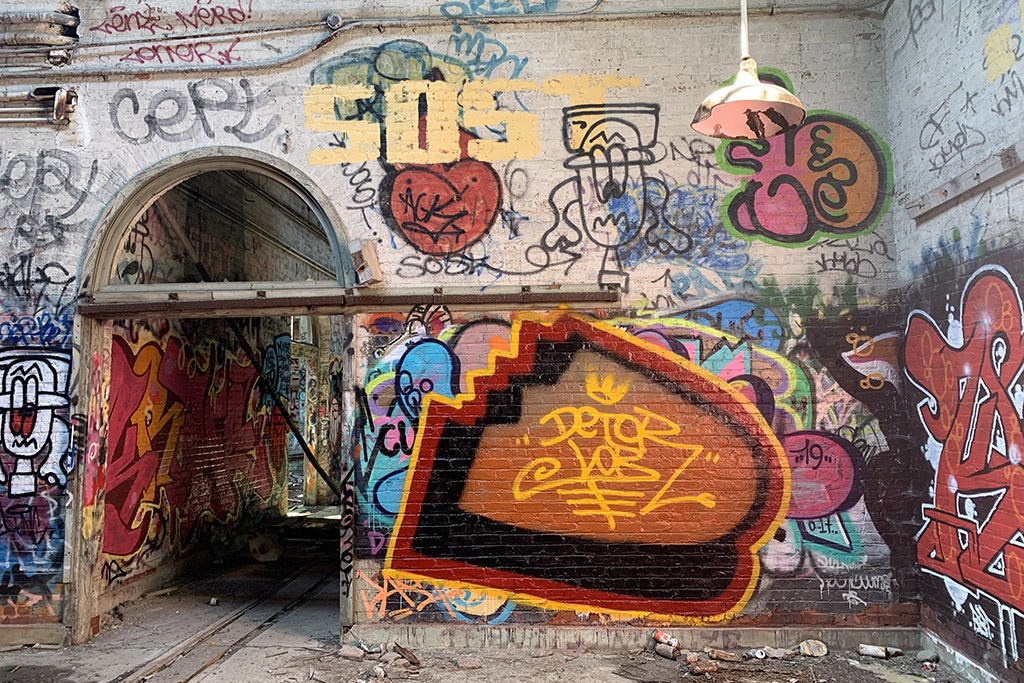 Staten Island Farm Colony Graffiti Exploration