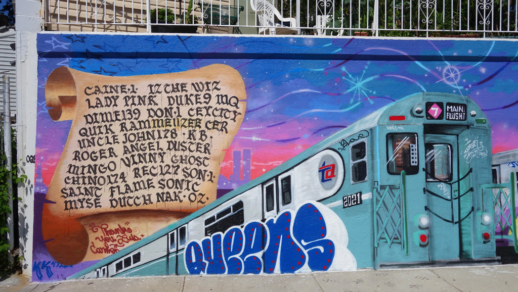 Long Island and Queens Graffiti History Walls