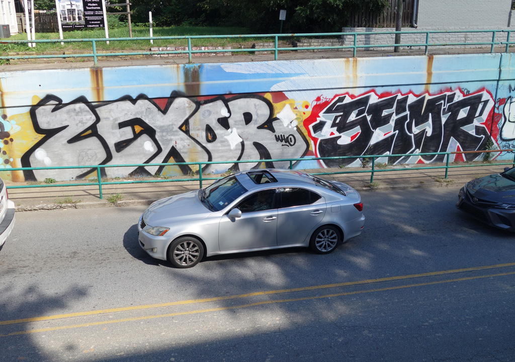 Graffiti Exploring in Atlanta