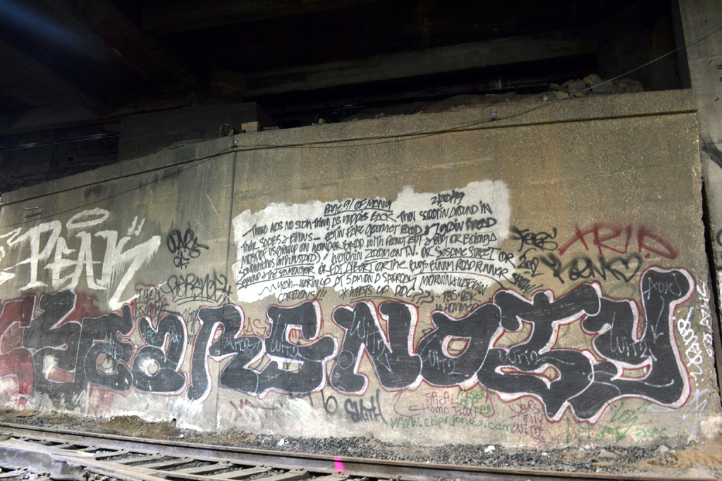 Hell’s Basement Tunnels Graffiti Exploration