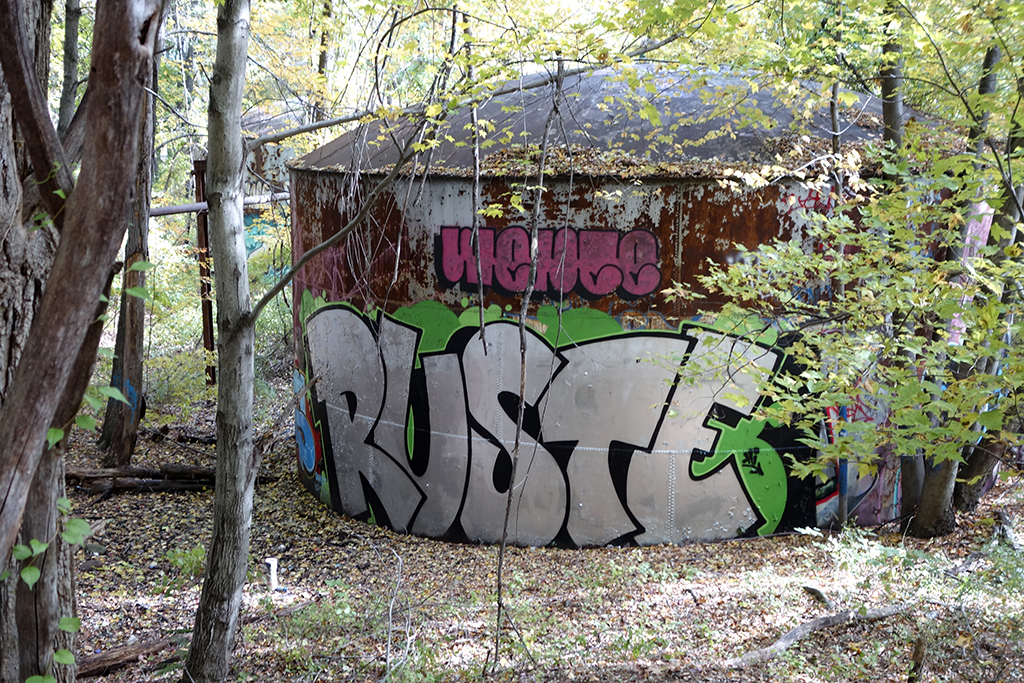 Abandoned Graffiti Farm