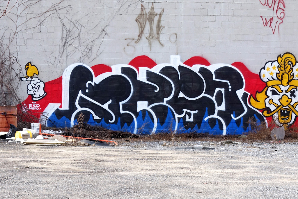 Coney Island Graffiti and Exploring