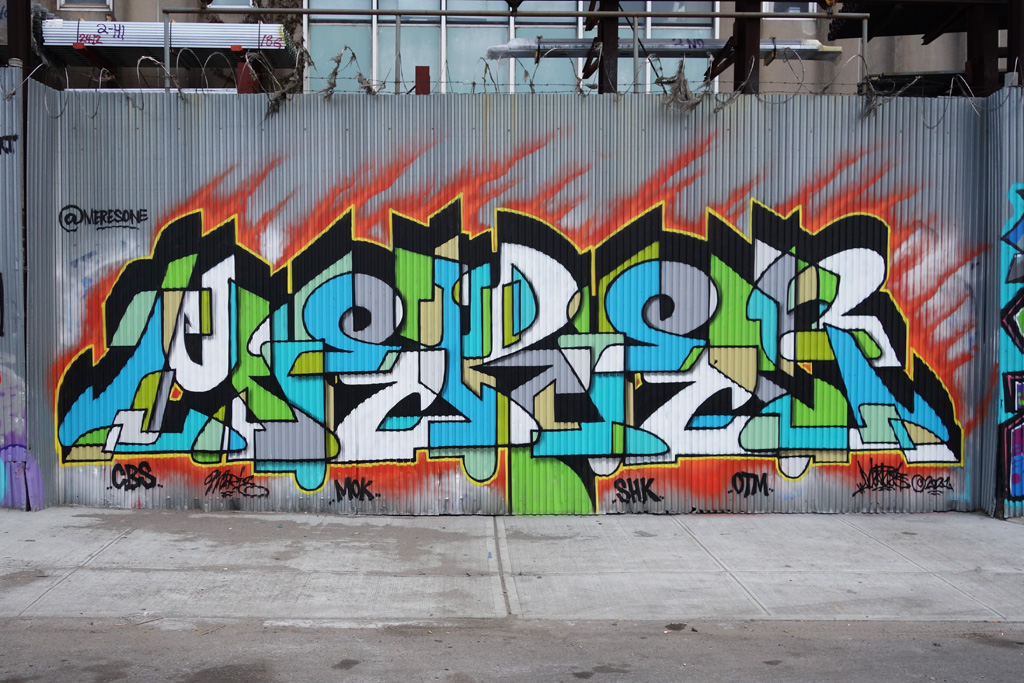 Brooklyn Graffiti Piece Walls 2021