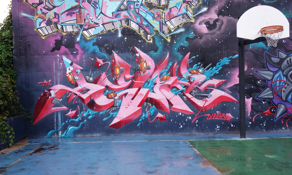 Graffiti Exploring in Cincinnati and Homage to Scribble Jam